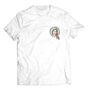 OUR MERCH SHIRTS BOTH BLACK AND WHITE